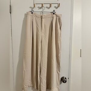 Tronjori Wide Leg Trouser Pants